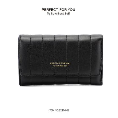 foreveryoung wallet ladies mid-length European and American fashion PU card holder female coin purse cross-border wholesale 