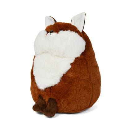 New cartoon fox plush toy cute fat fox animal doll rag doll children's gift doll