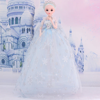 Big skirt 60cm princess smart singing yad barbie doll girl toy doll wholesale yiwu