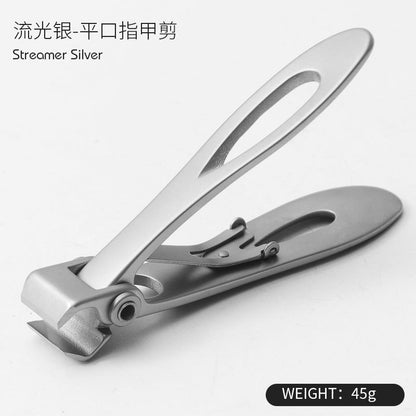 Flat-nose pliers, large opening nail clippers, stainless steel nail clippers, large single nail clippers, nail clippers, nail file