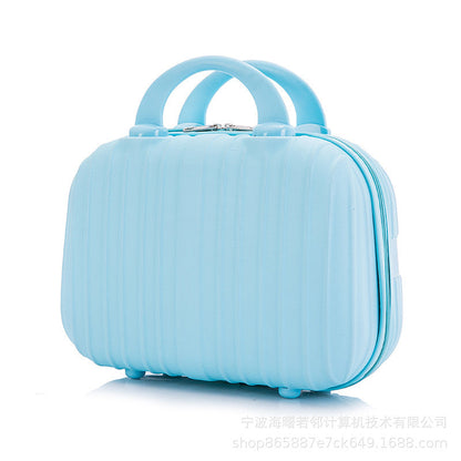 14 inch suitcase female internet celebrity makeup case portable small size carry-on 1 mini travel suitcase storage bag large capacity 