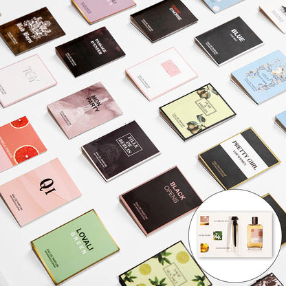 Vietnamese perfume sample Nail perfume women's perfume men's perfume wholesale card perfume Q version trial pack 2 