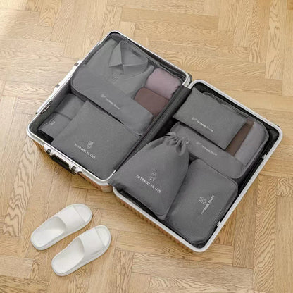 កំណែកូរ៉េ cationic 7-piece storage bag travelling clothes classifications 7-piece waterproof storage bag ផ្គត់ផ្គង់រោងចក្រ 