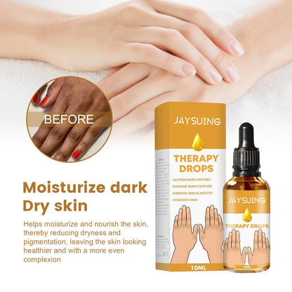 Jaysuing Knuckle Black Acanthus Essence ស្បែក Melanin Lightening Hand Joint Brightening Essence 