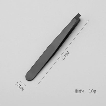 Stainless steel eyebrow trimmer seamless eyebrow trimmer high-precision hair plucking tweezers stainless steel eyebrow tweezers high-quality eyebrow trimmer tweezers 