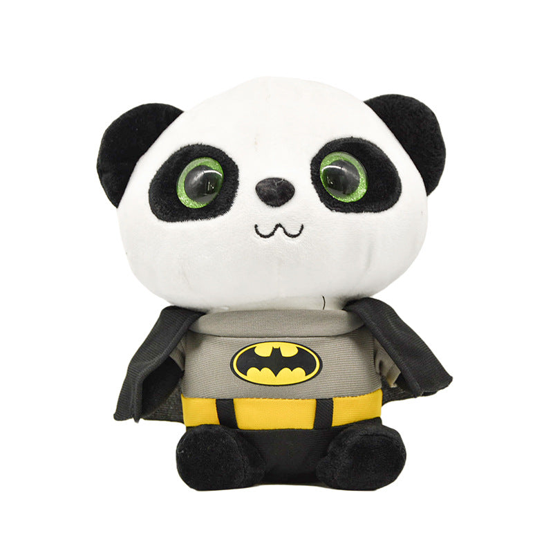 Cartoon Panda Family Plush Toy Cute Big Eyes Panda Doll Doll Children Gift