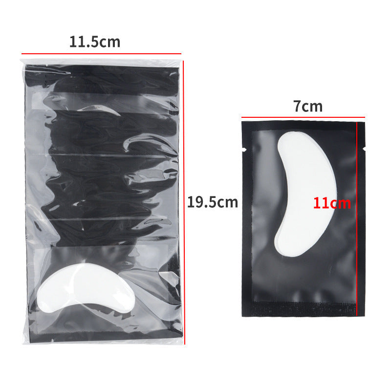 Non-woven collagen hydrogel grafting eyelashes eye patch planting eyelashes lower eyelid isolation sticker gasket