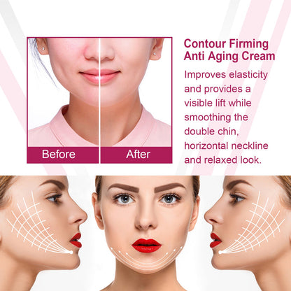 Jaysuing V face firming cream firming and lifting facial contour big face double chin jawbone anti-aging cream 