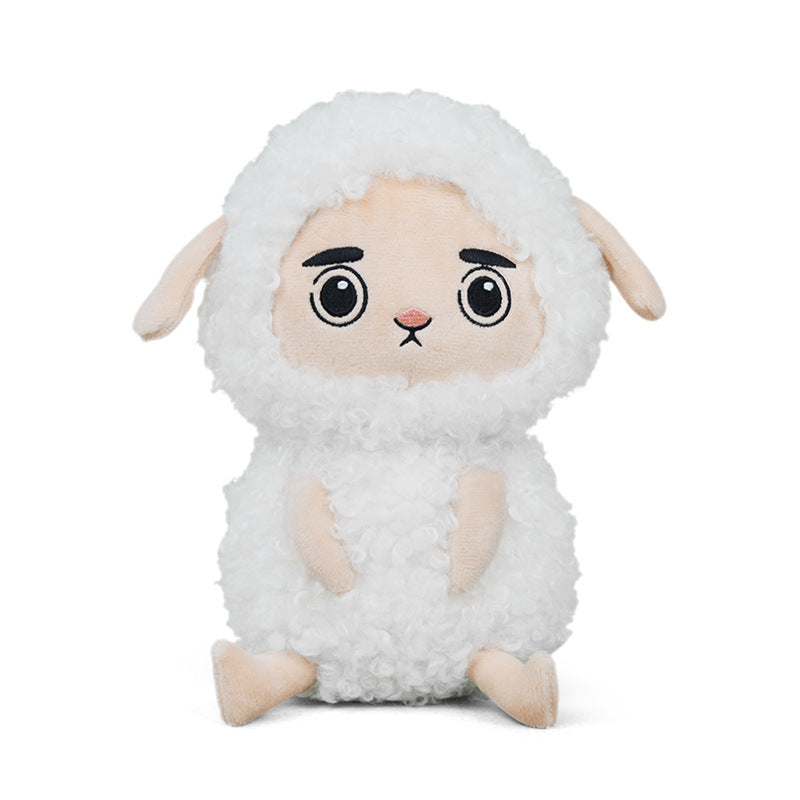 New cartoon sheep plush toy cute lamb animal doll children's gift super soft doll