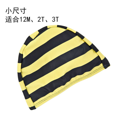 Girls Swimming Cap 2024 Summer Elastic Swimming Supplies Girls Earmuffs Boys European and American Swimming Cap Cross-border Manufacturer 