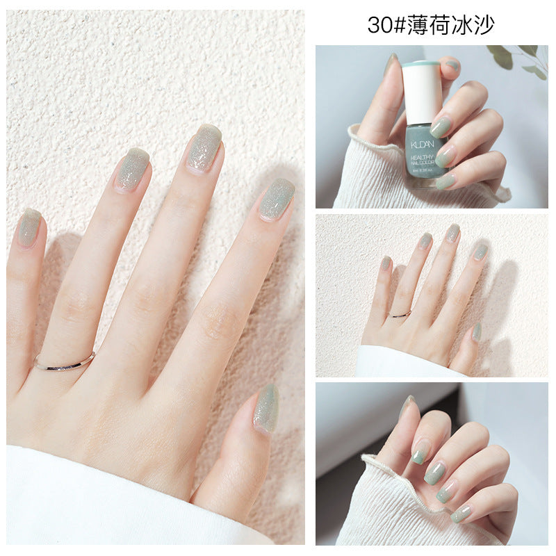 New oily nail polish, non-peelable, no-bake, long-lasting, no odor, natural and quick-drying, cross-border nail polish wholesale