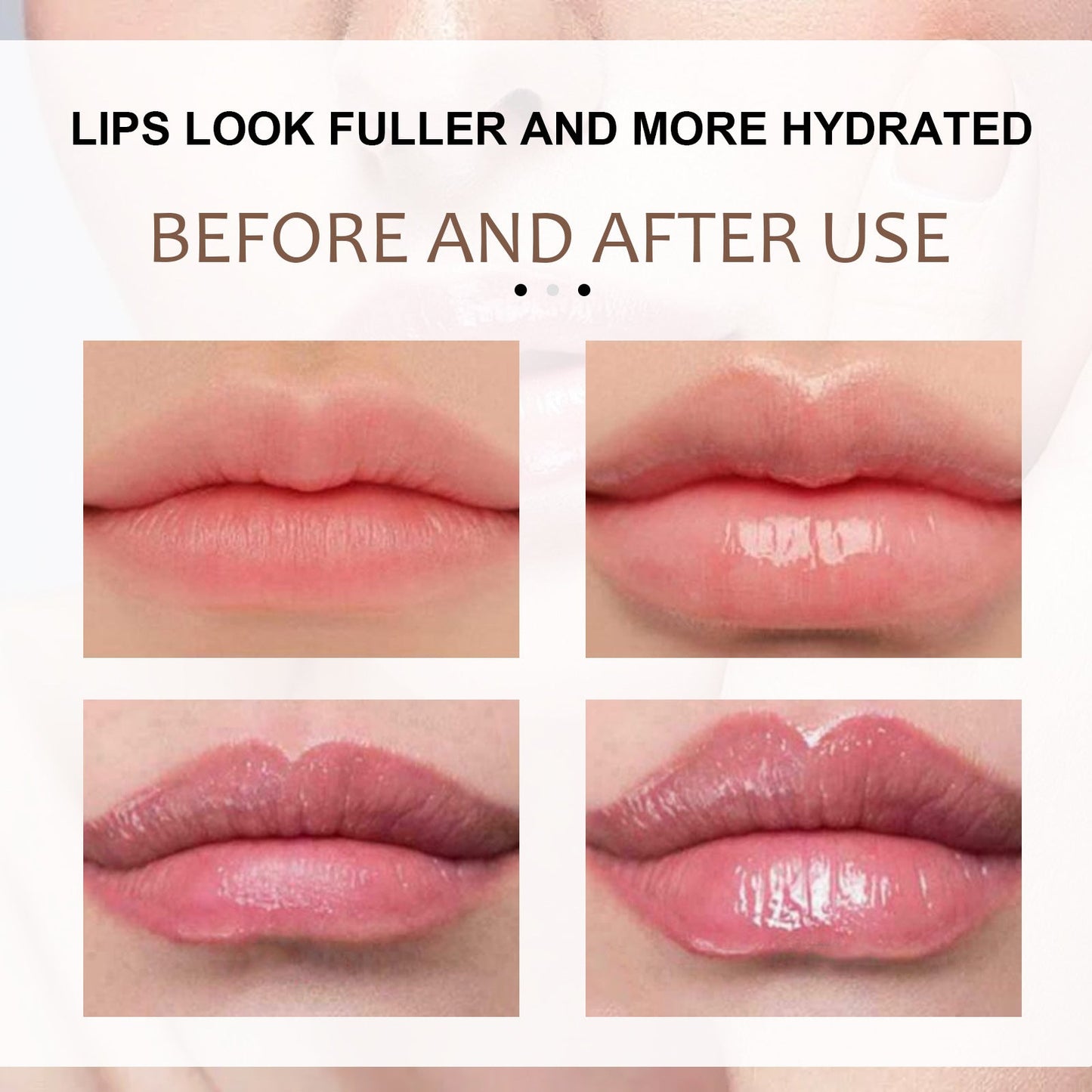 EELHOE lip plumping oil enlarges and plumps up the lips, reduces lip lines, moisturizes and plumps up the lips and makes them look bigger 