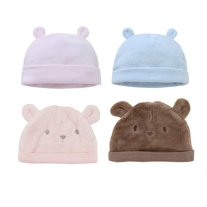 Autumn and winter baby boy and girl hats to keep warm 0-1 year old newborn hat autumn European and American baby hat manufacturers 