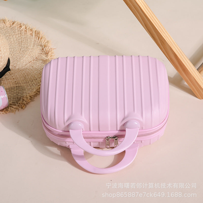 14 inch suitcase female internet celebrity makeup case portable small size carry-on 1 mini travel suitcase storage bag large capacity 