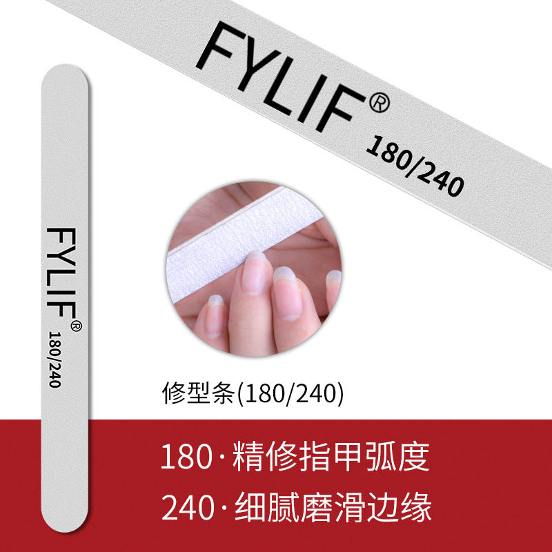 Nail art nail file strips printing diamond-shaped nail file manicure type washboard grinding strips polishing strips high-quality emery strips wholesale