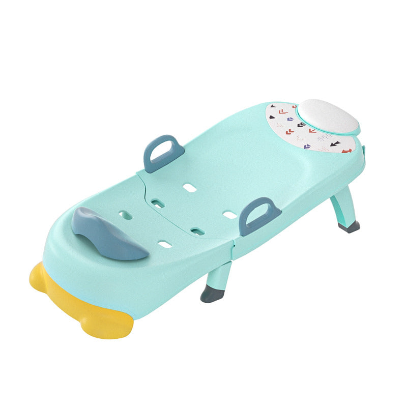 Century Baby Children's Foldable Shampooing Recliner Baby Shampooing Bed Home Can Sit or Lie Down Shampooing Artifact