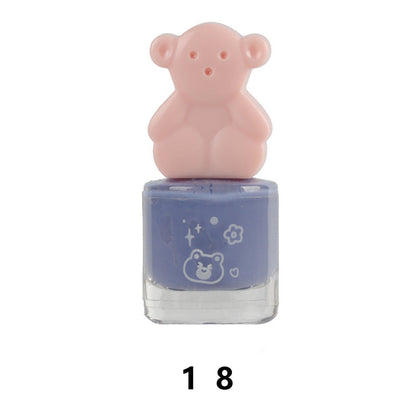 Bei Shijie water-based cute no-bake long-lasting non-peelable quick-drying nude color no odor nail polish wholesale