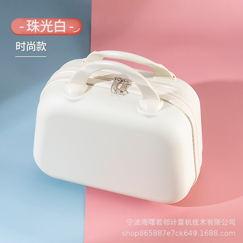 Cosmetic bag storage box suitcase holiday gift box cosmetic box souvenir small suitcase wholesale 