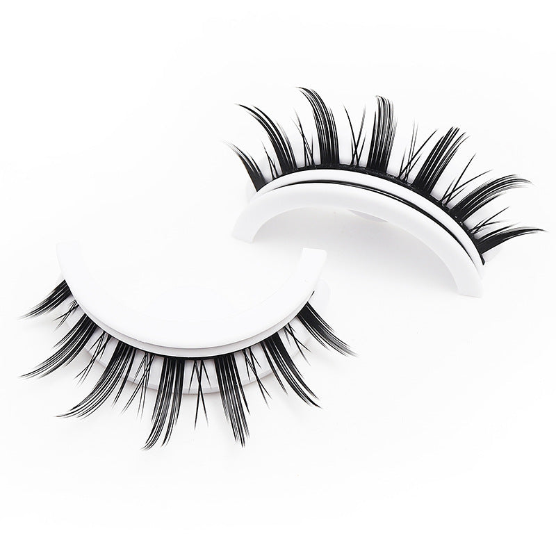 Dingsen false eyelashes self-adhesive eyelashes female natural glue-free stickers whole piece of eyelashes