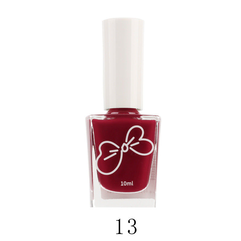 Lucia summer oily 30-color nail polish, no baking, long-lasting, non-peelable, quick-drying, obvious white nail polish wholesale