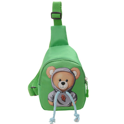 Wholesale children's bags new style boy dinosaur chest bag versatile girl messenger bag sports leisure cartoon shoulder bag 