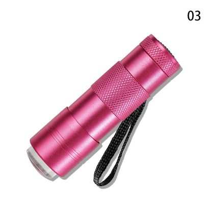 Silicone nail lamp press light therapy lamp mini light therapy lamp nail stamp portable silicone light therapy lamp tool