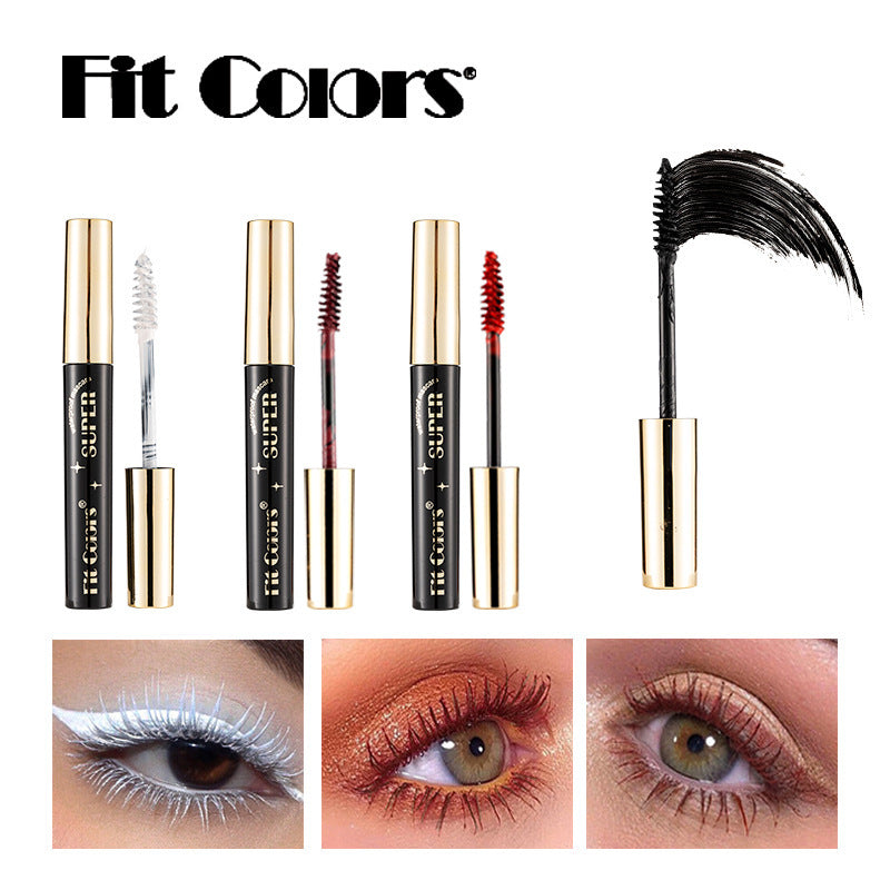 Cross-border Fit Colors 14 color mascara thick curling not easy to smudge Christmas stage makeup foreign trade