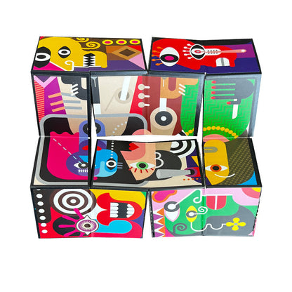 3D multi-dimensional geometric shaped Rubik's Cube children's logical thinking puzzle early education decompression infinite Rubik's Cube toys