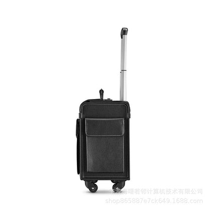 Stewardess flight case conductor luggage captain trolley case lawyer business boarding case equipment box cash box 18 inches 