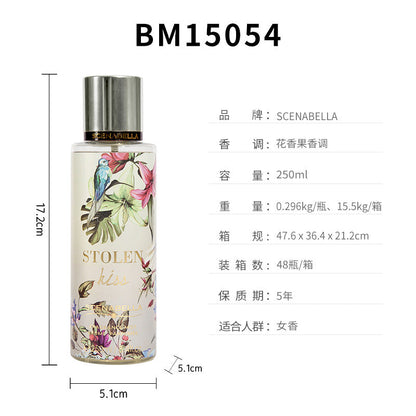 Cross-border women's body spray perfume women's perfume body spray body fragrance body mist 250ml 