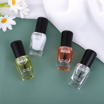 New water-based nail polish, no baking, long-lasting, students can tear it off, quick-drying, nude color, transparent, no odor, nail polish, spring and summer