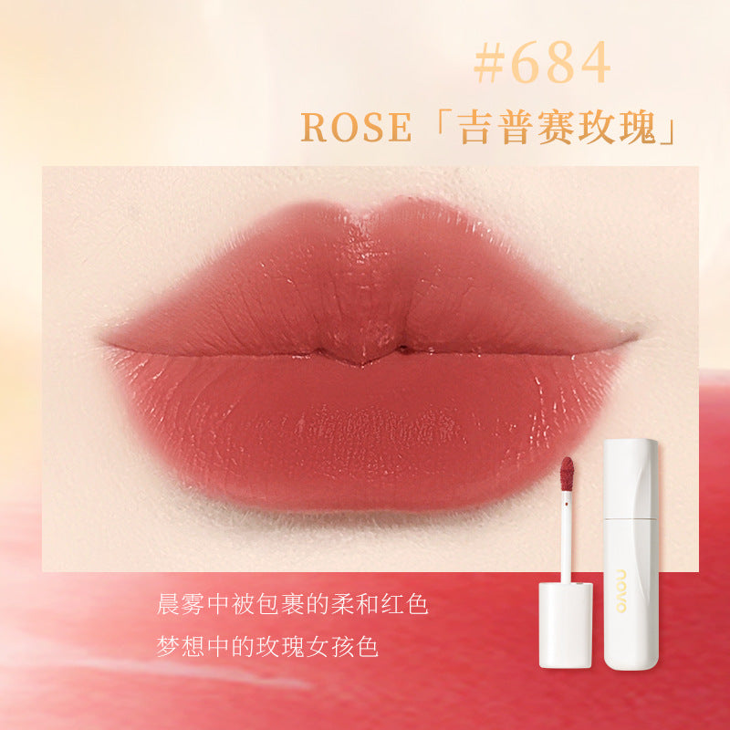 NOVO temptation soft mist lip glaze matte whitening lasting no fading no cup waterproof mist lip liquid student wholesale 