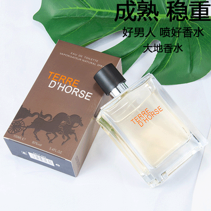 Earth men's perfume woody fragrance lasting fragrance light fragrance 100ml cologne cross-border live broadcast hot sale wholesale 