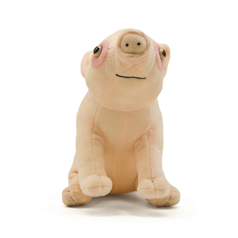 Simulation Animal Pig Plush Toy Creative New Sitting Pig Doll Doll Children's Gift