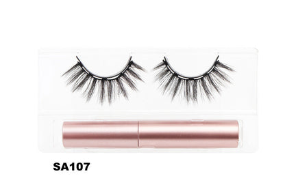 DINGSE magnetic eyelashes single pair false eyelashes glue-free eyelashes magnetic eyeliner natural eyelashes