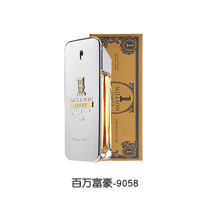 Cross-border popular small town Yixiang Gold Million Men's Perfume Long-lasting Light Fragrance Rich Gentleman Cologne Perfume Wholesale