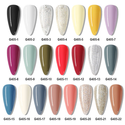 Manicure nail polish Japanese canned mousse painted glue light therapy removable long-lasting solid glue cream nail glue