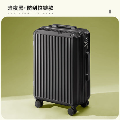 20-inch suitcase, durable, large capacity, silent universal wheel, 28 new password travel boarding suitcase, 24 women 