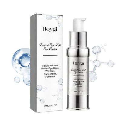 Hoygi eye lifting eye cream moisturizes and tightens the skin around the eyes to reduce fine lines, anti-aging and anti-wrinkle lifting eye cream 