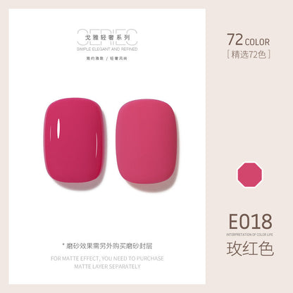 Goya nail polish wholesale nail salon phototherapy gel cherry pure black pure white pure color nude wine red positive red sapphire blue