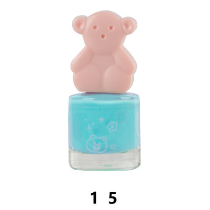 Bei Shijie water-based cute no-bake long-lasting non-peelable quick-drying nude color no odor nail polish wholesale