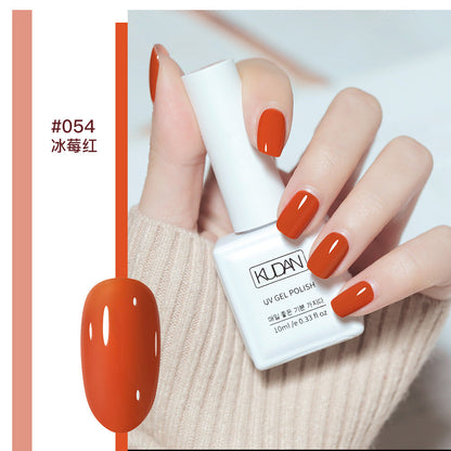 2023 new nail polish gel no odor ice transparent nude color transparent long-lasting quick-drying nail polish manicure nail polish gel wholesale