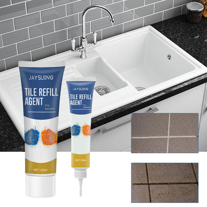 Jaysuing seam beautifying agent household kitchen bathroom waterproof and mildew-proof floor tile grouting agent tile seam beautifying agent 