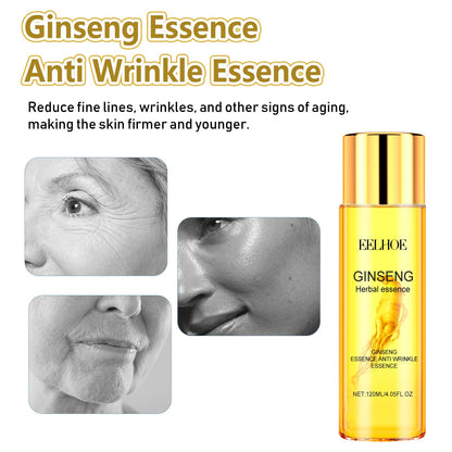 EELHOE Ginseng Polypeptide Anti-Wrinkle Essence ជួយកាត់បន្ថយភាពជ្រីវជ្រួញ និងបន្តឹងស្បែកមុខ ធ្វើអោយស្បែកទន់ រលោង និងយឺត។ 