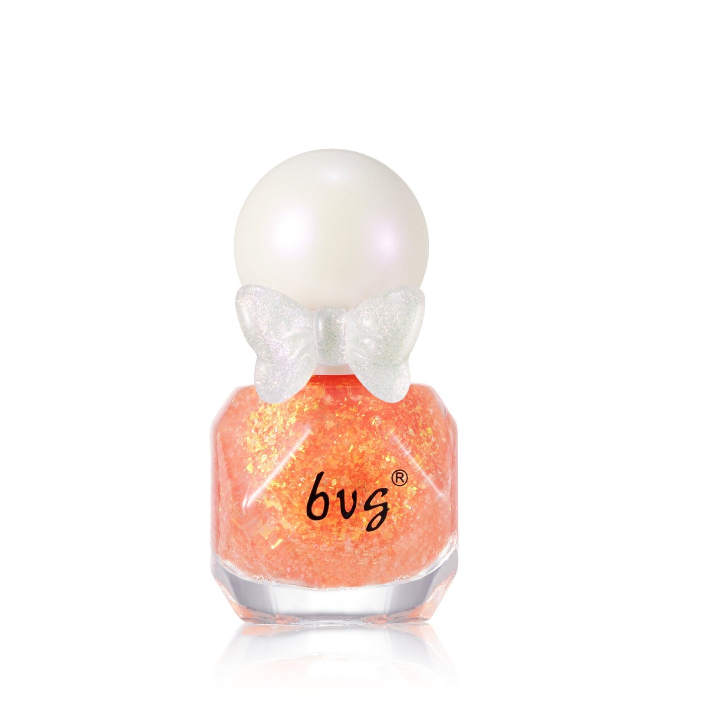 BVG10ml floral water-based nail polish bow fine flash no-bake long-lasting peelable pearlescent nail polish novice wholesale