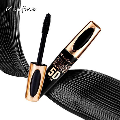 Cross-border makeup MAXFINE 5D mascara set wholesale waterproof and sweat-proof non-smudged lengthening primer in multiple colors