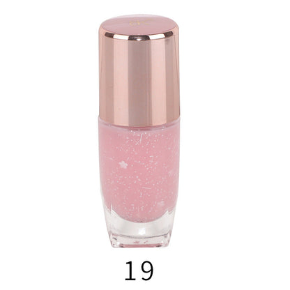 2022 new 24 colors 7 days water-based nail polish no baking quick drying odorless long-lasting glossy net celebrity nail polish wholesale 