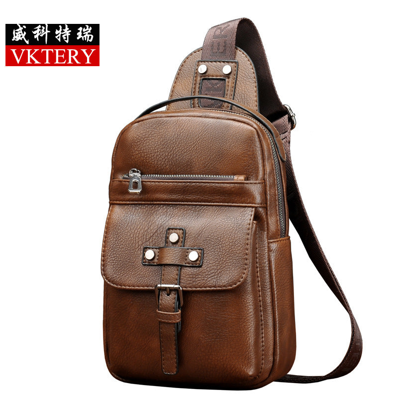 Weiketui កាបូបបុរសថ្មី កាបូបស្មា crossbody កាបូបស្ពាយសម្រាប់បុរសដែលមានសមត្ថភាពធំ