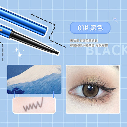 ប៊ិច NOVO color eyeliner gel pen ធន់នឹងញើស ធន់នឹងទឹក មិនប្រតាក មិនប្រតាក ធ្វើអោយរោមភ្នែកភ្លឺចែងចាំងខ្ពស់ ប៊ិច eyeliner gel pen សម្រាប់និស្សិតស្រី 