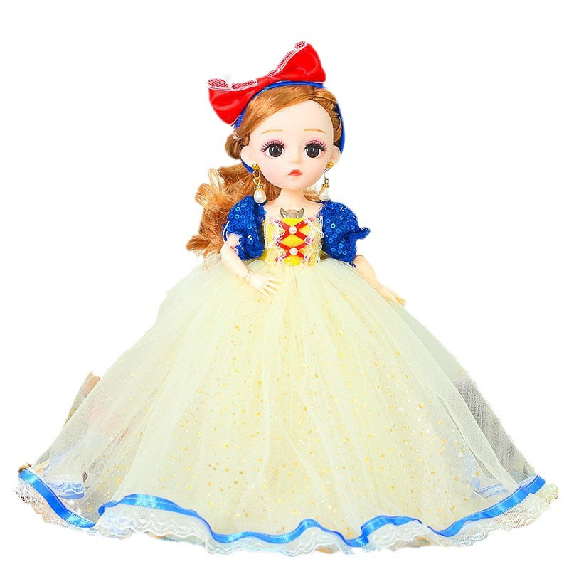 ផលិតផលថ្មី 28cm gauze skirt music doll Yade Barbie doll girls gift birthday ប្រដាប់ក្មេងលេងលក់ដុំ